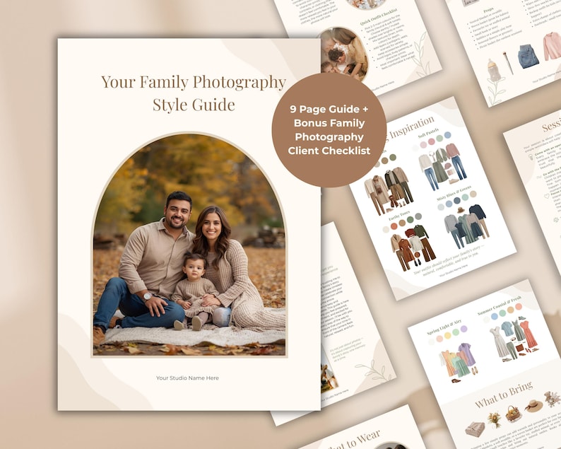 Styling-Guide für Familienfotos — Produktvorschau