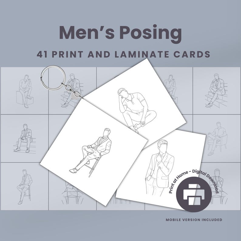 Posing-Guide für Männerporträts — Produktvorschau